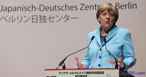 默克尔访日发表演讲 提醒日本直面历史